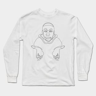 Funny meme - Khaby Lame Long Sleeve T-Shirt